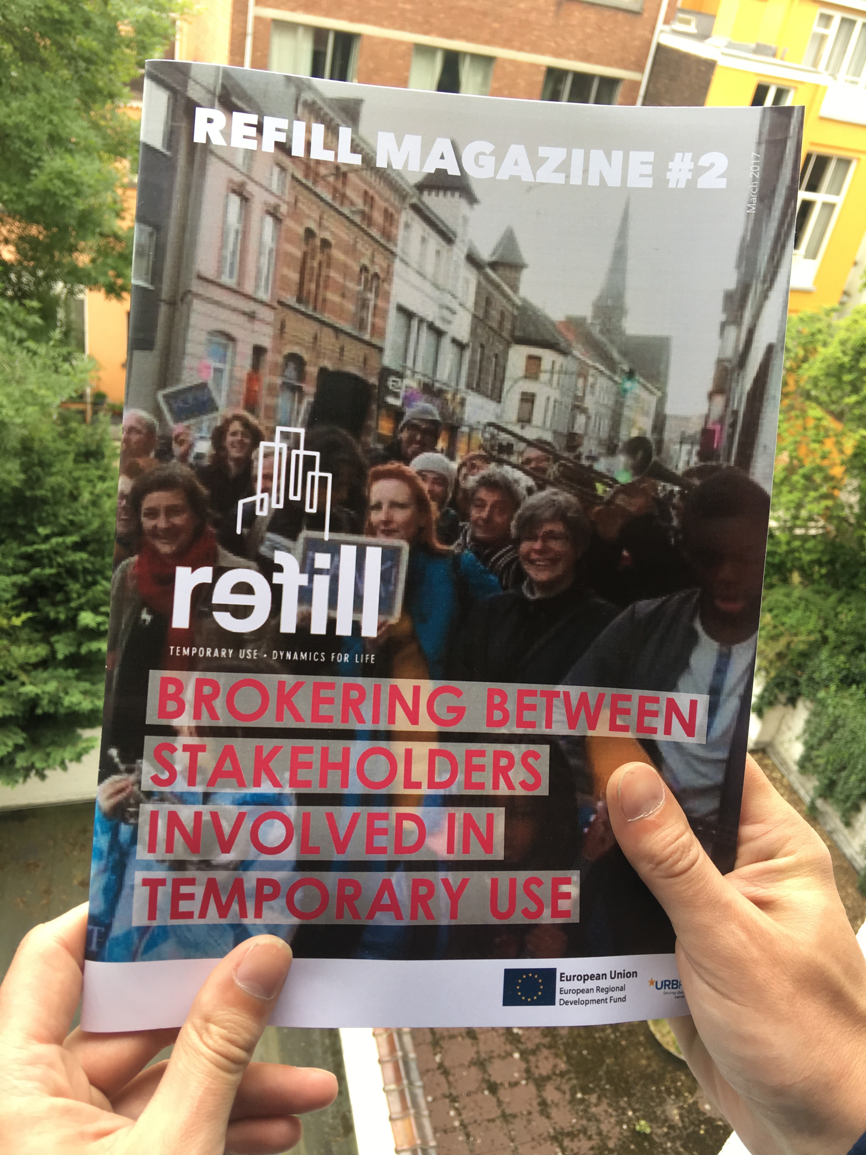 REFILL Magazine Issue #2: Brokering between stakeholders involved in temporary use