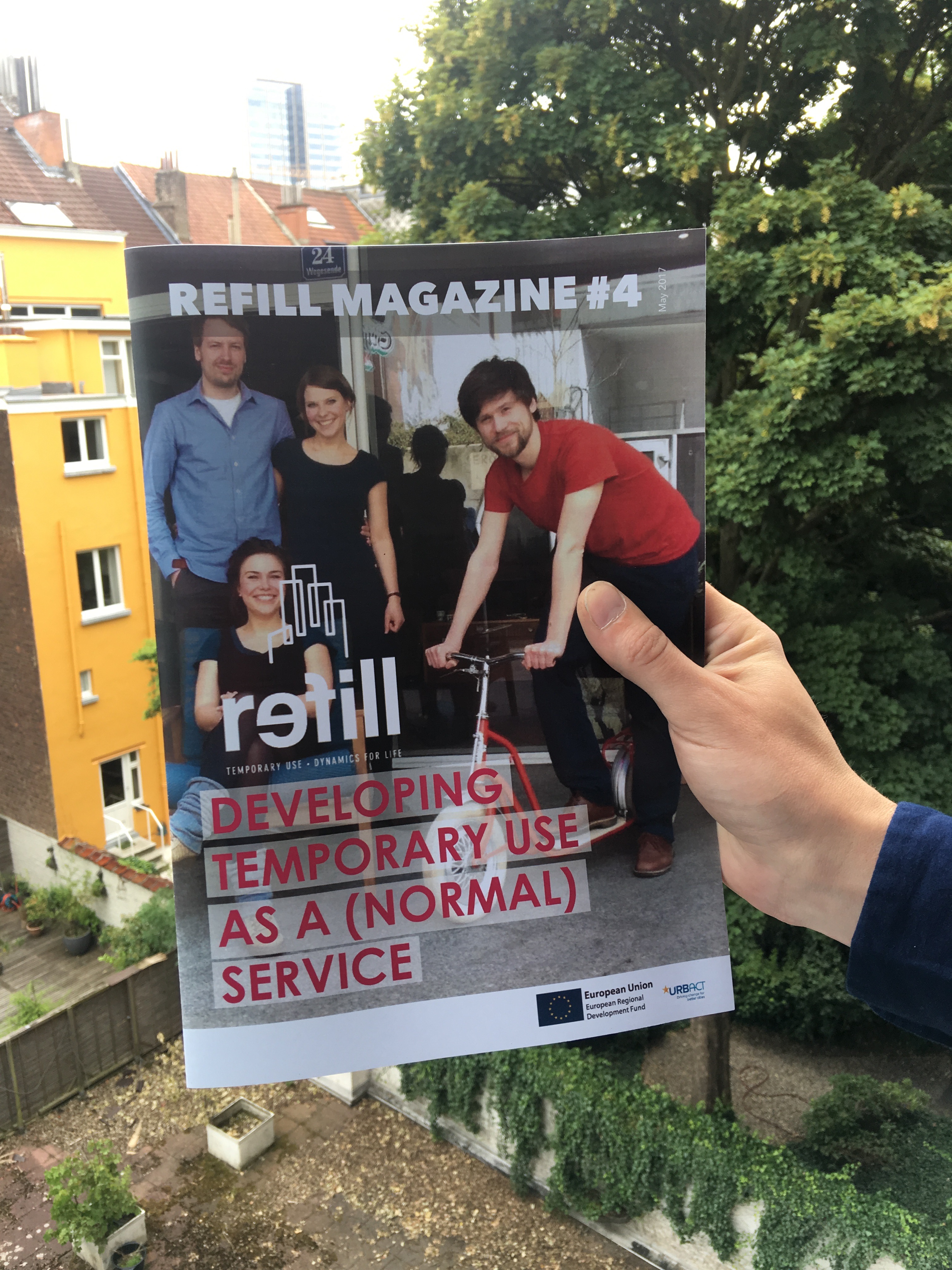 REFILL Magazine Issue #4: Developing temporary use as a (normal) service